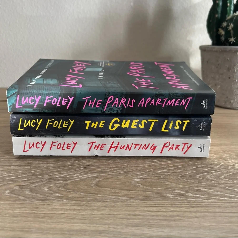 Lucy Foley Thriller Bundle 3 PB The Guest List Hunting Party Paris Apt - Picture 9 of 12
